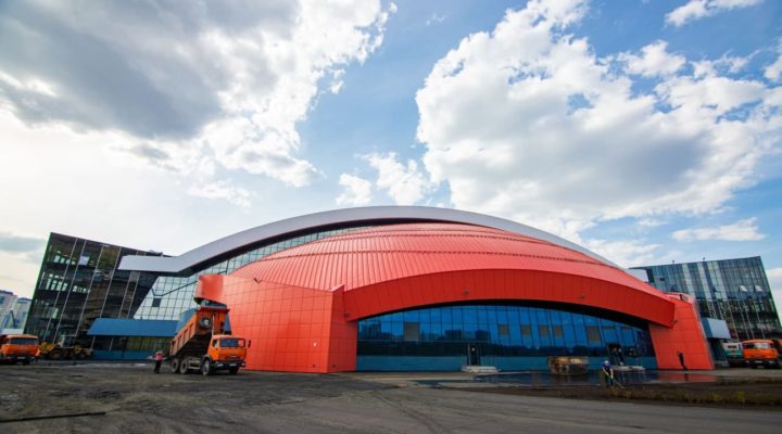 Ледовый дворец «Кузбасс» готов на 99%