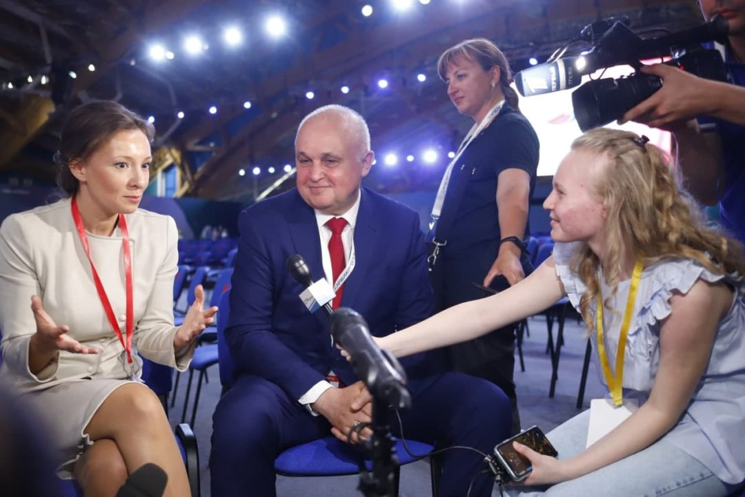 Сергей Цивилев: В Кузбассе создаются все условия для всестороннего развития, учебы и отдыха детей