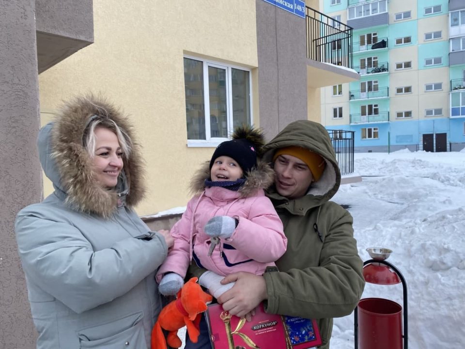 Еще 120 кузбасских семей стали новоселами накануне Нового года