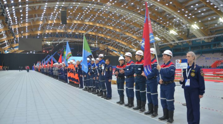 В Кузбассе проходят торжества в честь празднования 100-летия ВГСЧ России