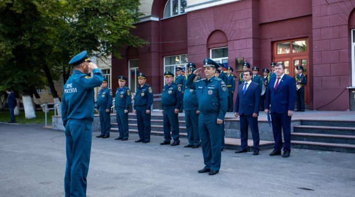 В Кемерове состоялось торжественное открытие Всероссийских соревнований горноспасателей