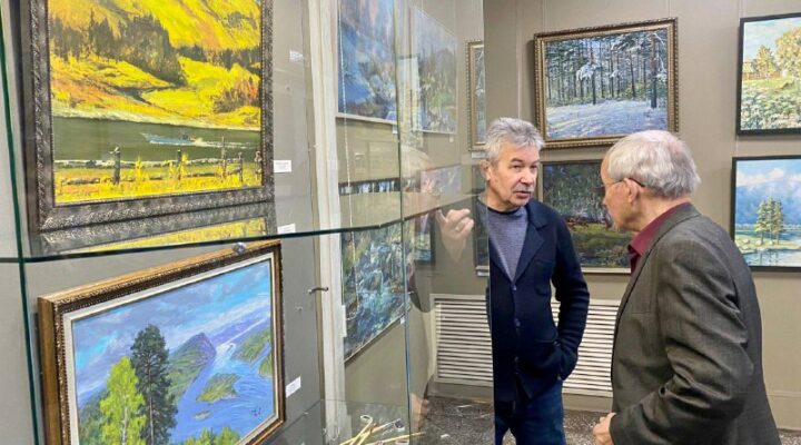 В Прокопьевске открылась выставка «Художники Кузбасса – Донбассу!»