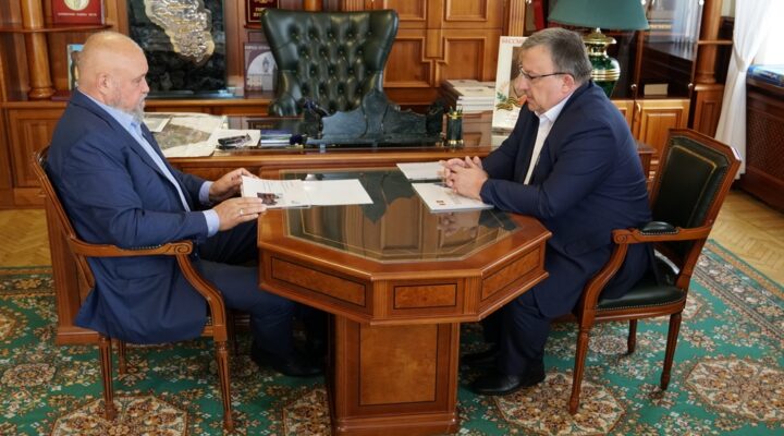 Губернатор Сергей Цивилев отметил высокие темпы строительства в Калтане