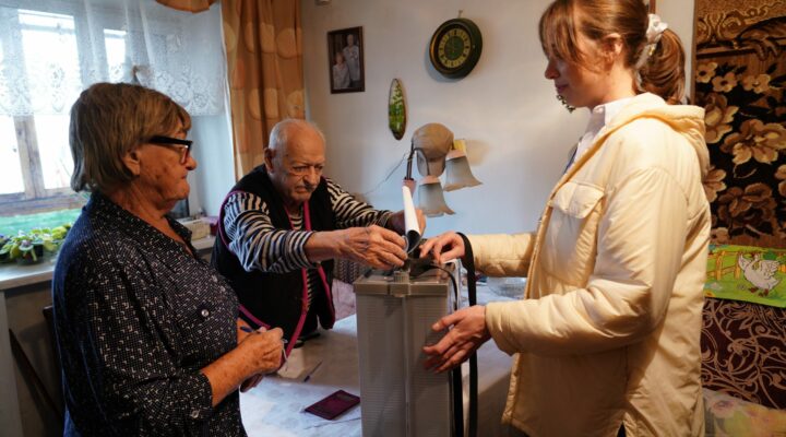 Житель блокадного Ленинграда проголосовал на выборах в Кемерове Житель блокадного Ленинграда проголосовал на выборах в Кемерове