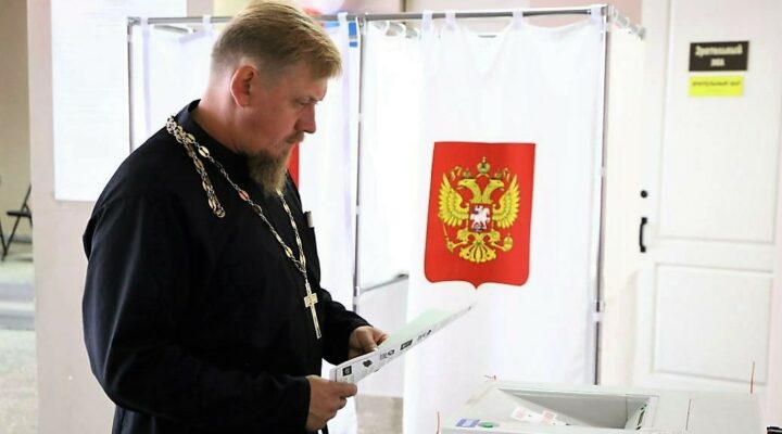 Представители духовенства проголосовали на выборах в Кузбассе Представители духовенства проголосовали на выборах в Кузбассе