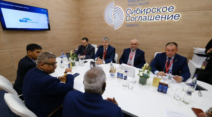 Делегация Кузбасса на ВЭФ работает над привлечением новых инвесторов
