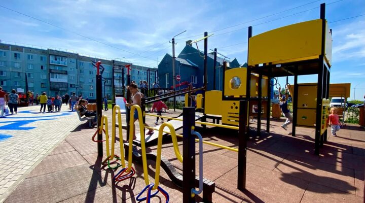 В Кузбассе завершается сезон благоустройства общественных и дворовых территорий