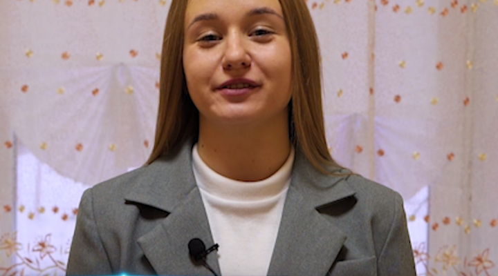 Председатель Молодежного Парламента Калтанского округа поддержала российских бойцов СВО