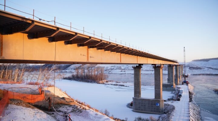 Сергей Цивилев поставил задачу к весне соединить мостом два берега Томи