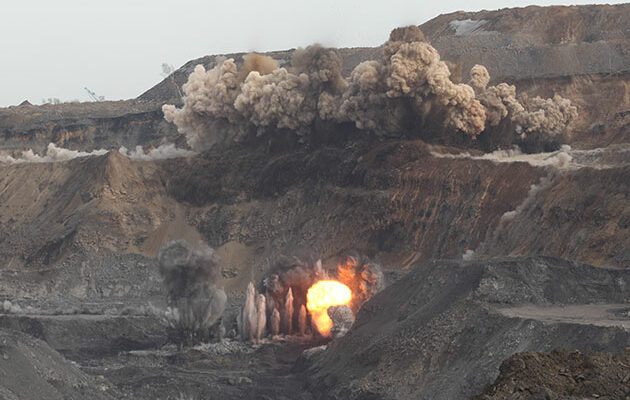 28 ноября при строительстве Северо-Западного обхода Кемерова будут проводиться буровзрывные работы