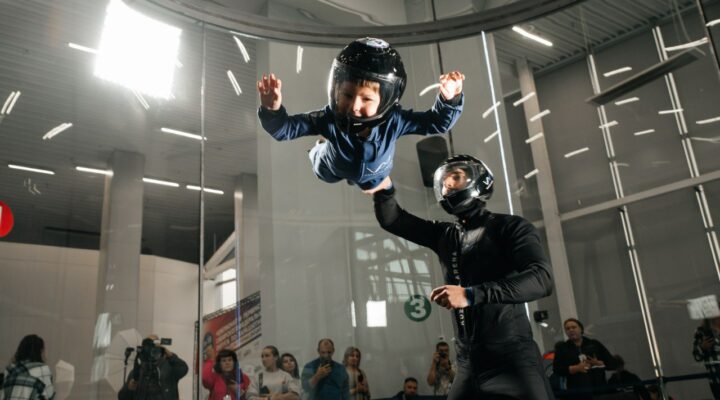 В Кузбассе стартовали всероссийские соревнования по парашютному спорту в аэротрубе