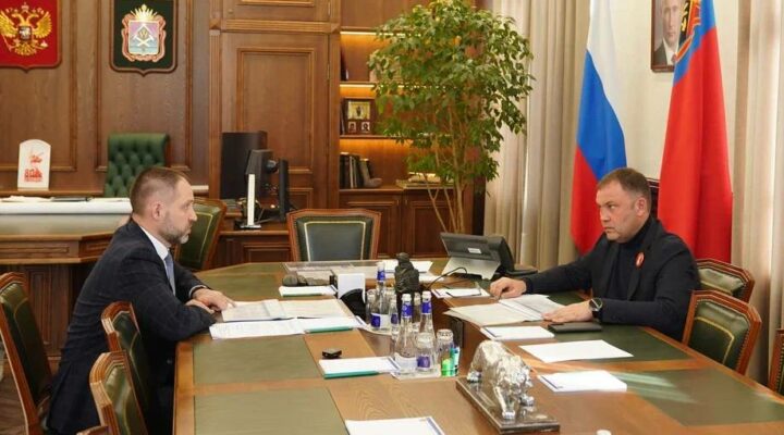 Илья Середюк встретился с новым мэром Белова