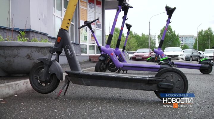 В Новокузнецке растет количество ДТП с участием электросамокатов
