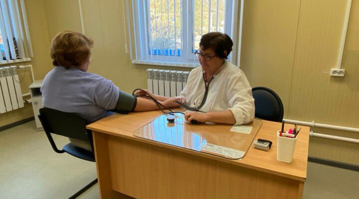 В одной из деревень Юргинского округа открыли модульное здание общей врачебной практики