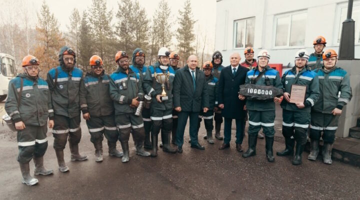 Горняки шахты «Есаульская» добыли миллионную тонну угля c начала года